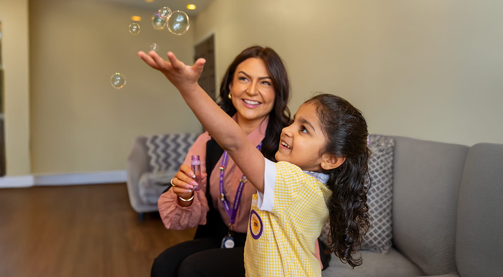A Familiar Face Before the First Day : Home Visits to Support Your Child's Move to BSK - A Familiar Face Before the First Day